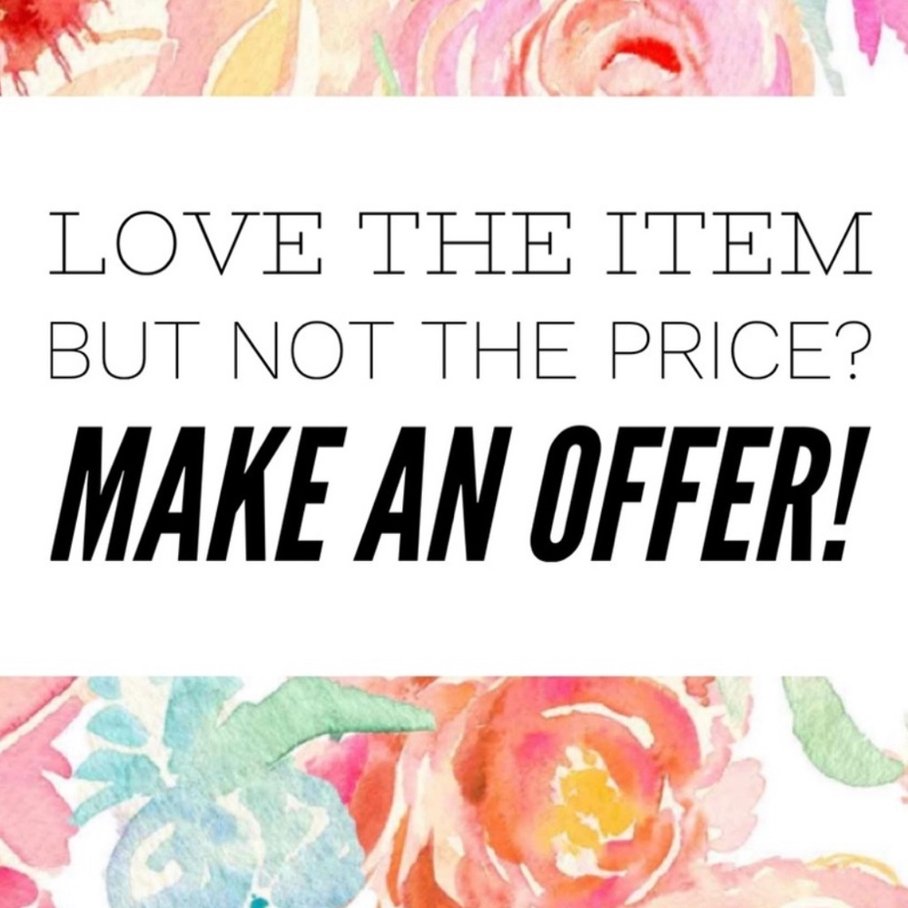I’m open to all reasonable offers. I discount drastically with reduced shipping